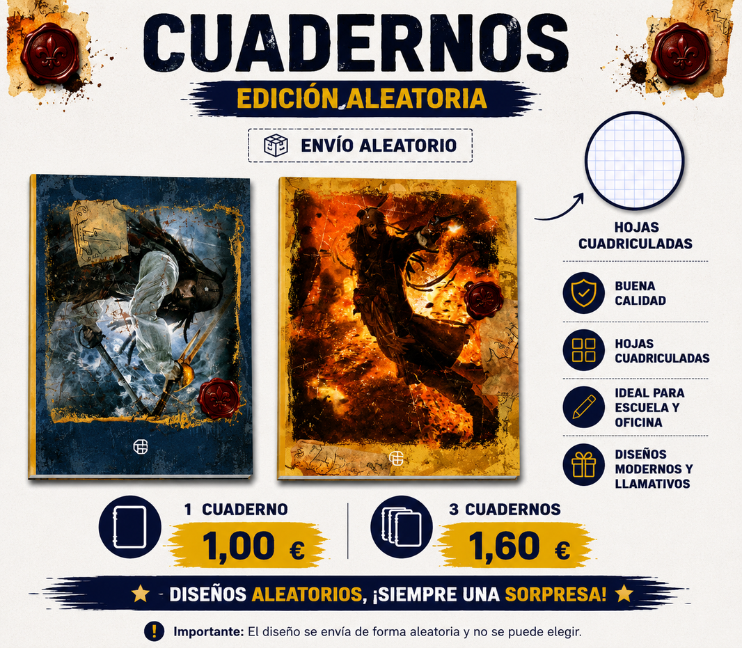Cuadernos Capitan de Caribe