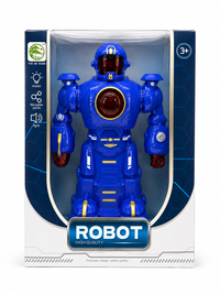 Robot 20cm interactivo con luz, sonido y alticulaciones moviles