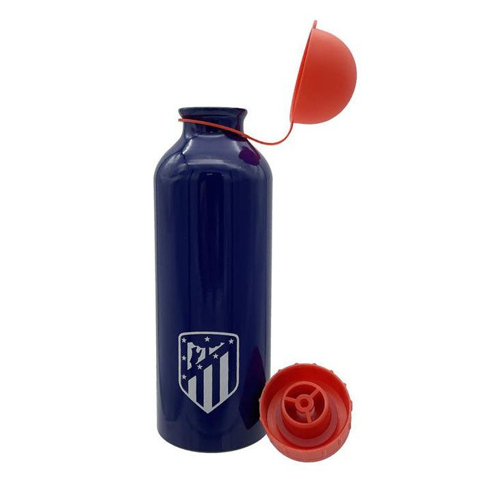 Botella de agua Atlético de Madrid 500 ml oficial | Cantimplora de aluminio azul deportiva