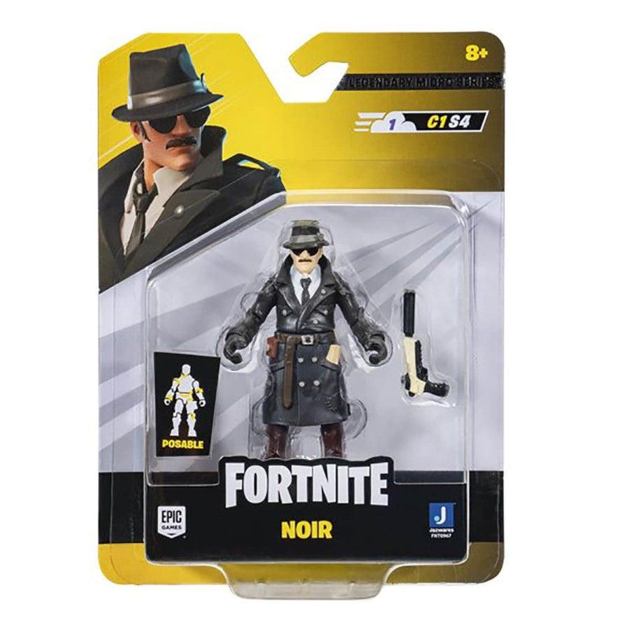 Minifigura de Fortnite con Accesorio Legendary Micro Series 7cm - caja algo dañada