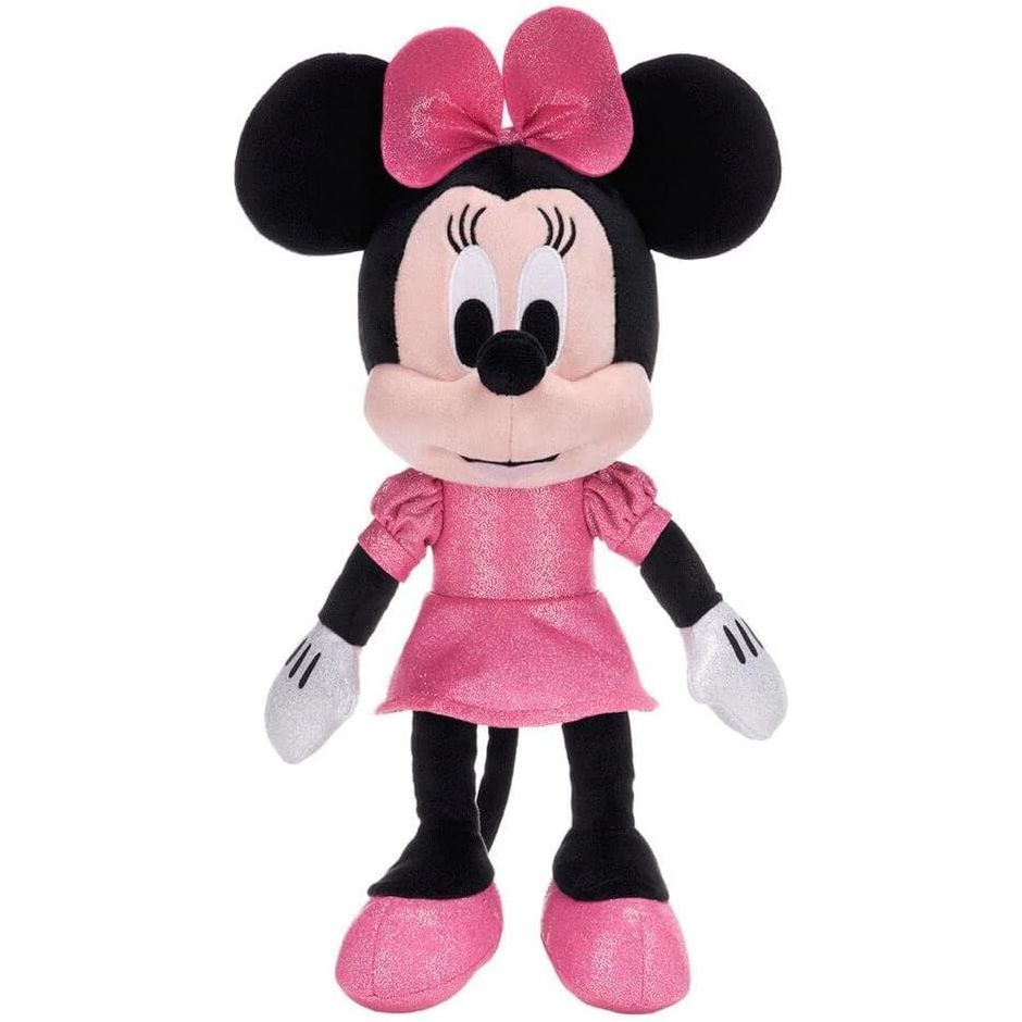 Peluche Brillo Mickey/ Minnie Mouse Disney 32cm