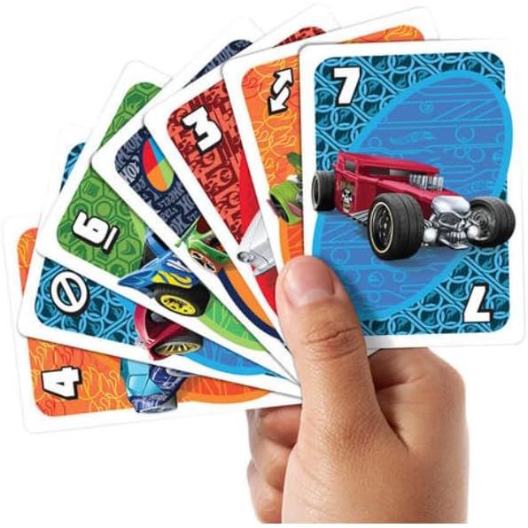Juego de Cartas Hot Wheels UNO Express