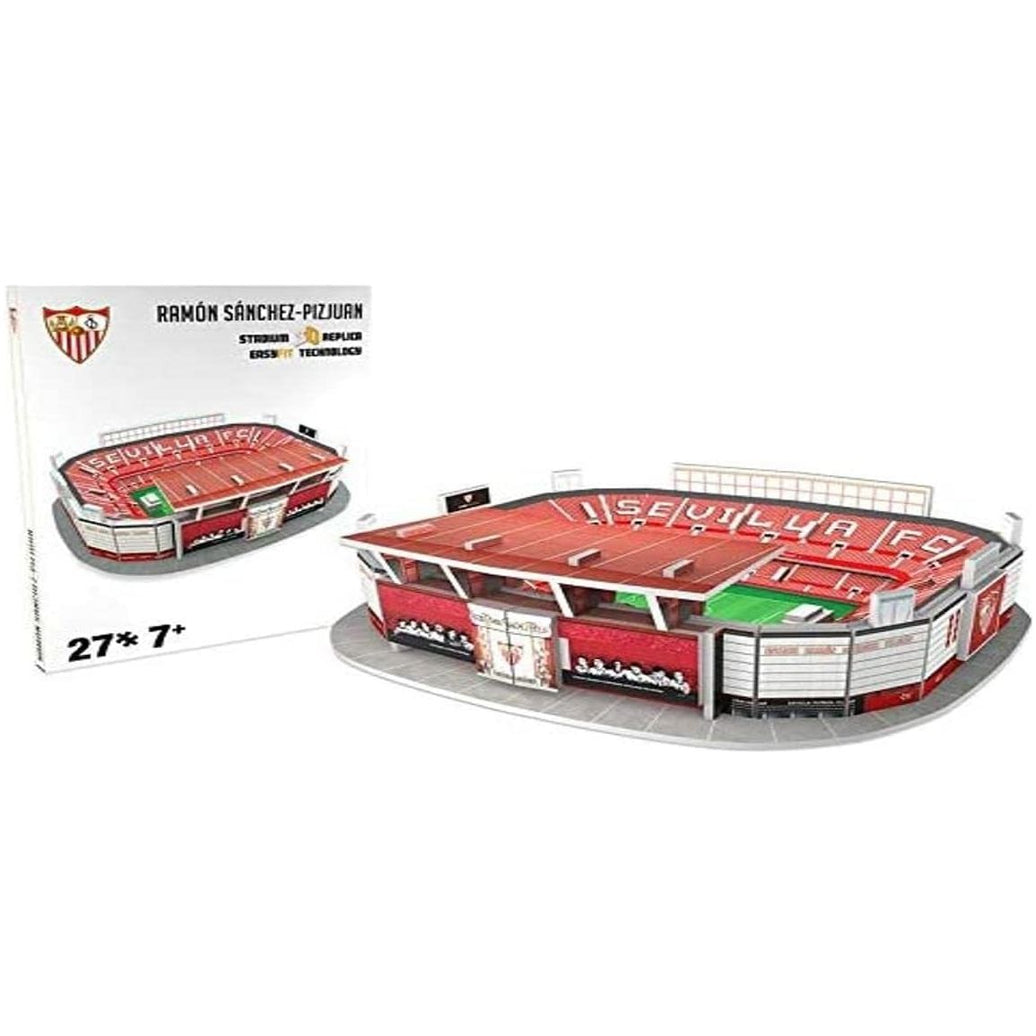 Puzzle 3D Mini Estadio Ramón Sánchez Pizjuán Sevilla FC - 27 piezas