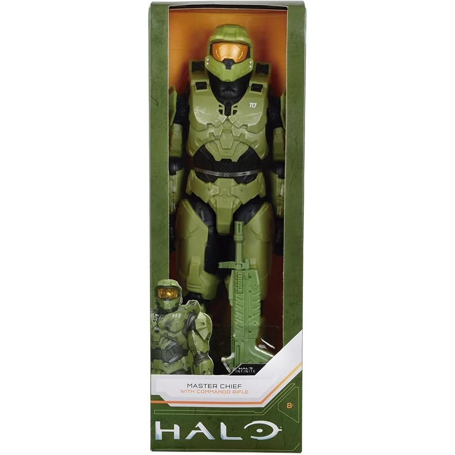 Figura de Acción Halo 30 cm | Figura Articulada del Jefe Maestro | Coleccionable Oficial para Fans del Videojuego