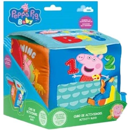 Cubo Peppa Pig Texturas y Actividades