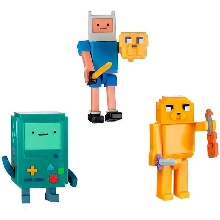 Hora de Aventuras – Pack de 3 Figuras | Colección Oficial de Personajes.Adventure Time