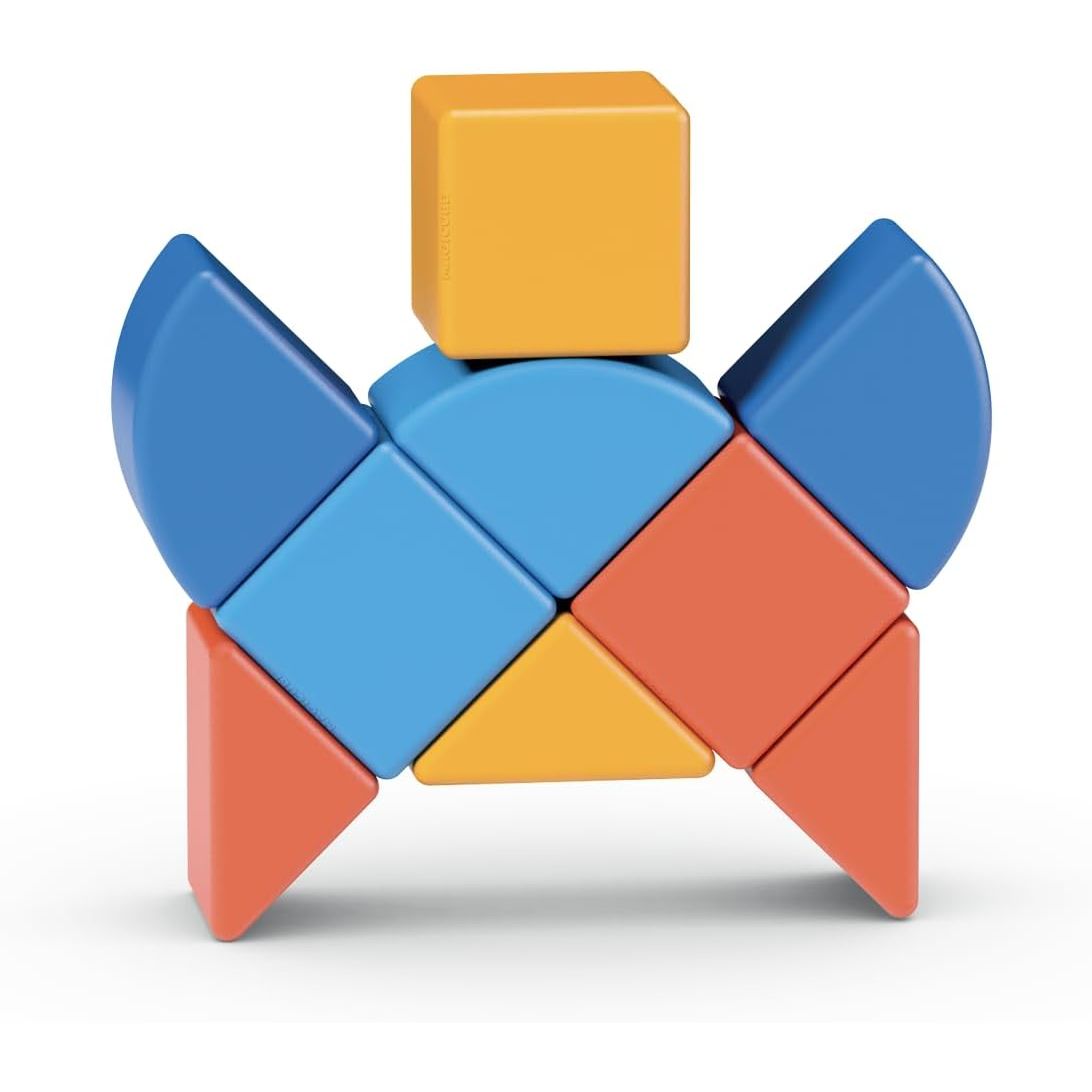 Geomag Magicube Animales – Set de 9 Piezas Magnéticas | Juguete Educativo para Niños