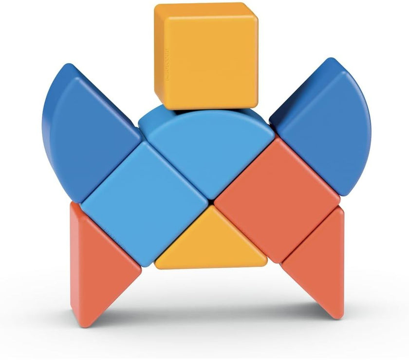 Geomag Magicube Animales – Set de 9 Piezas Magnéticas | Juguete Educativo para Niños