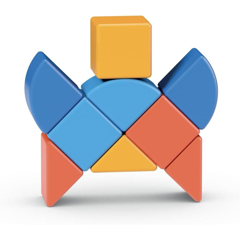 Geomag Magicube Animales – Set de 9 Piezas Magnéticas | Juguete Educativo para Niños