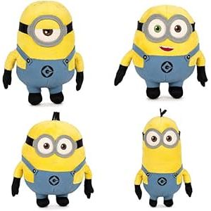 Peluche Minions Gru 4 Mi Villano Favorito 30 cm | Elige Kevin, Stuart, Bob o Dave