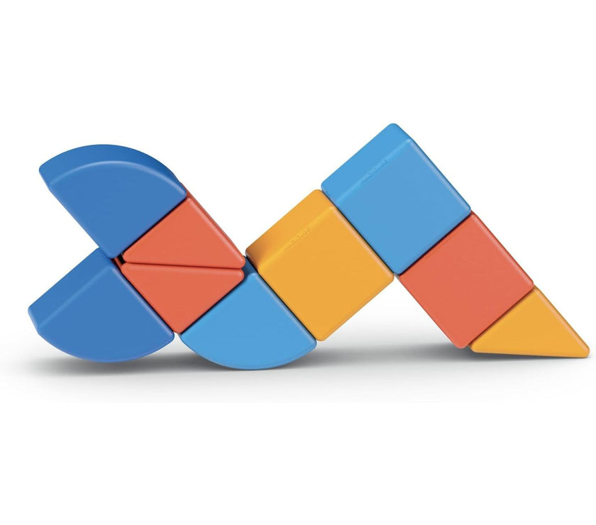 Geomag Magicube Animales – Set de 9 Piezas Magnéticas | Juguete Educativo para Niños