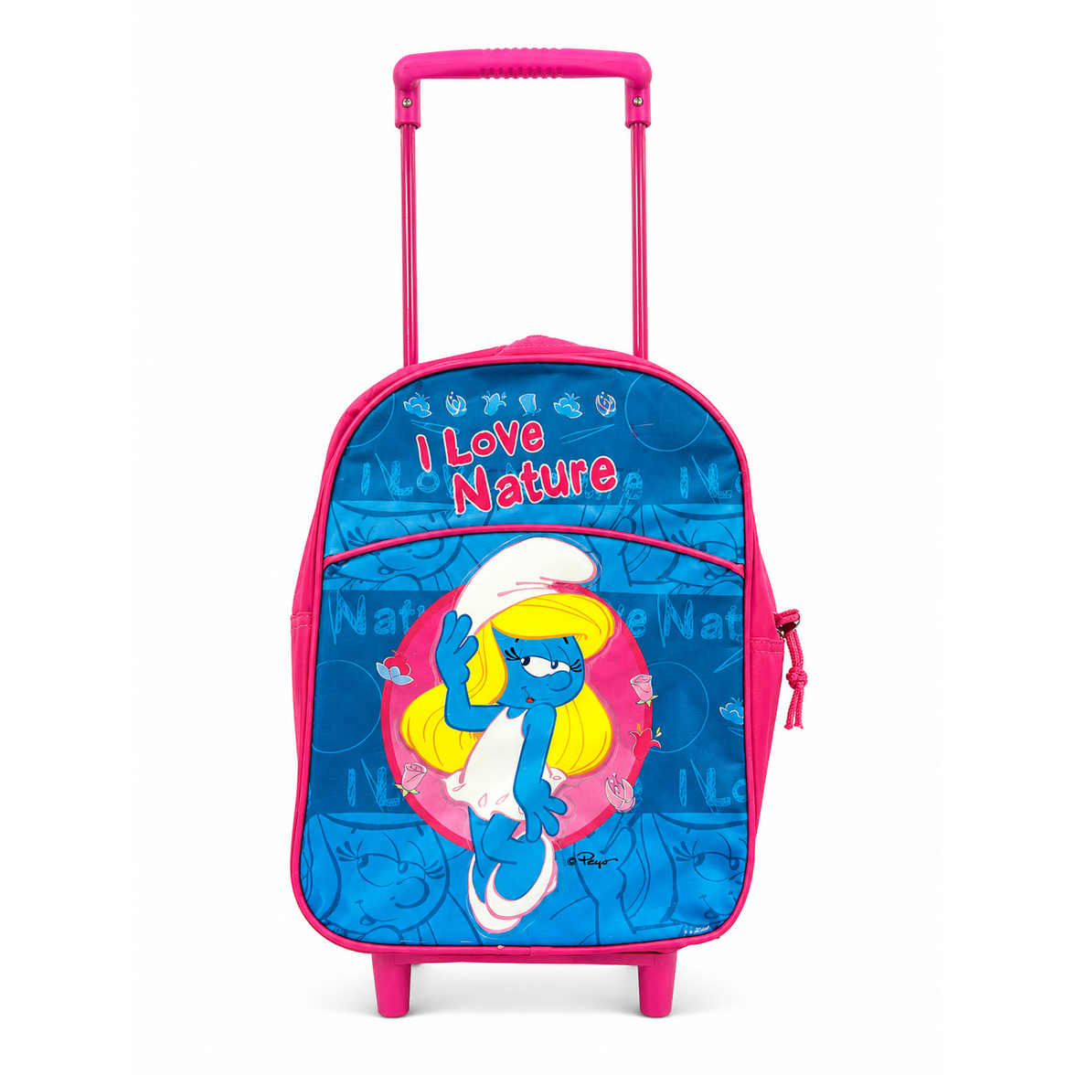 Mochila Trolley Infantil Pitufina