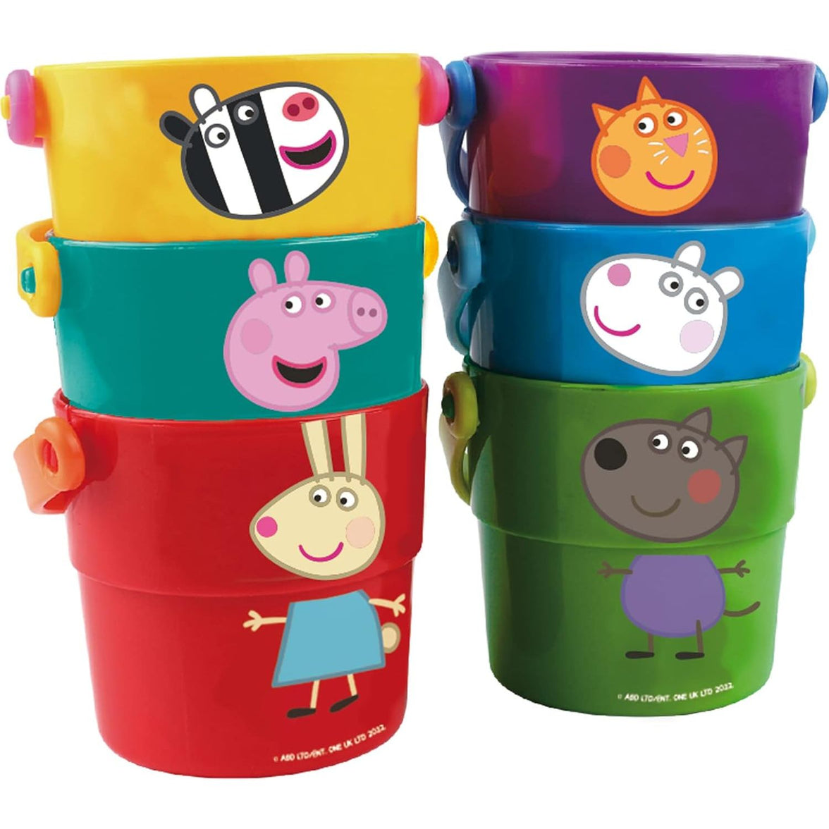 Peppa Pig - Cubos Apilables de Peppa Pig