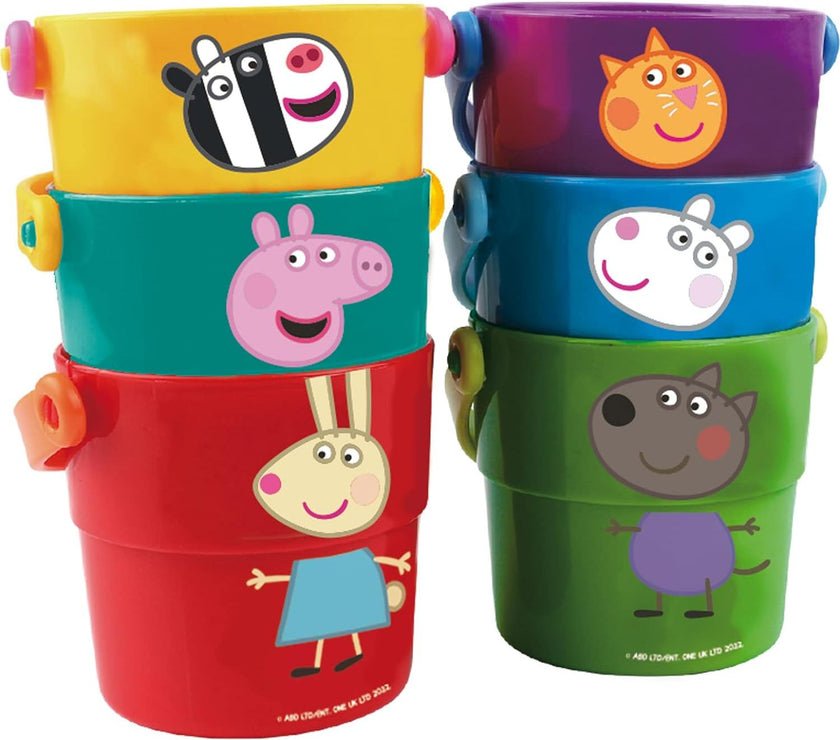 Peppa Pig - Cubos Apilables de Peppa Pig