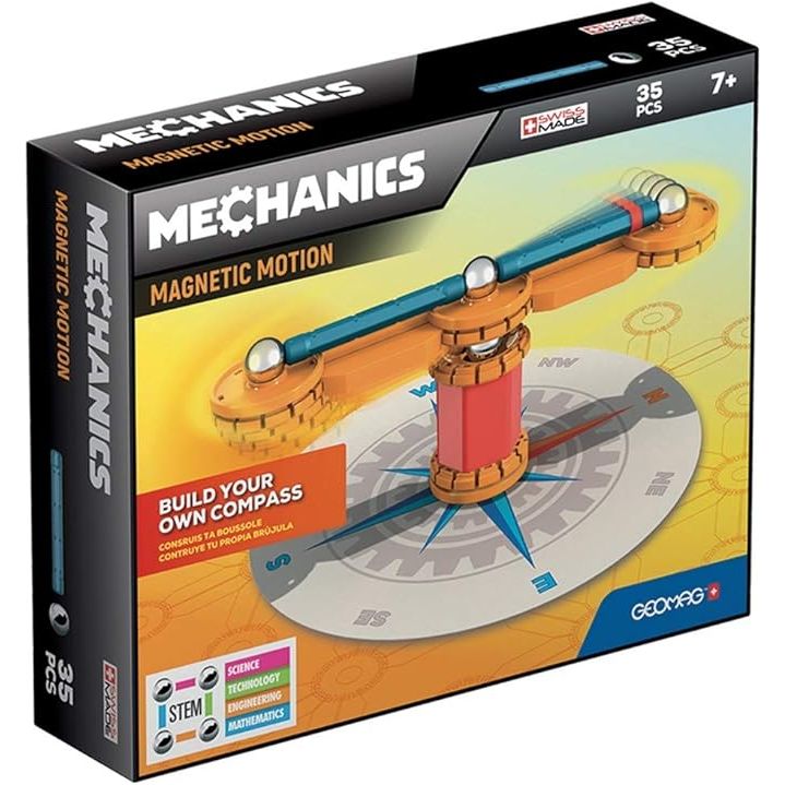 Geomag Mechanics Magnetic Motion 35 Piezas - caja algo dañada