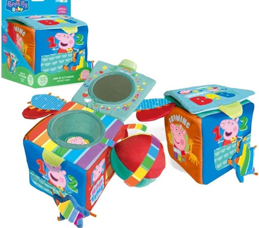 Cubo Peppa Pig Texturas y Actividades