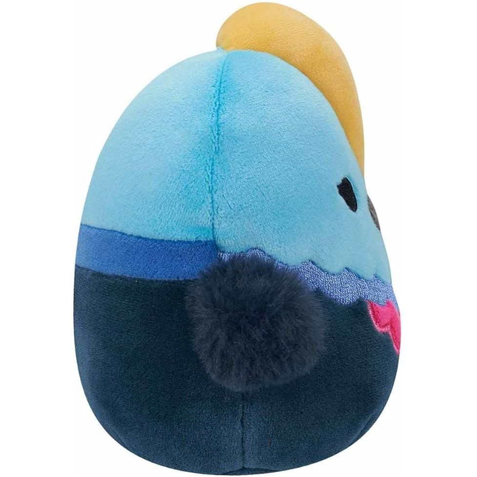 Squishmallows Melrose el Casuario – Peluche Suave 30 cm | Cojín de Peluche Coleccionable Original | Juguete para Niños y Adulto