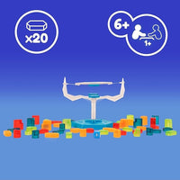 Play Fun by IMC Toys – Gravity Tower | Juego de Equilibrio y Habilidad para Niños y Familias | Torre Gravitatoria Divertida y Desafiante