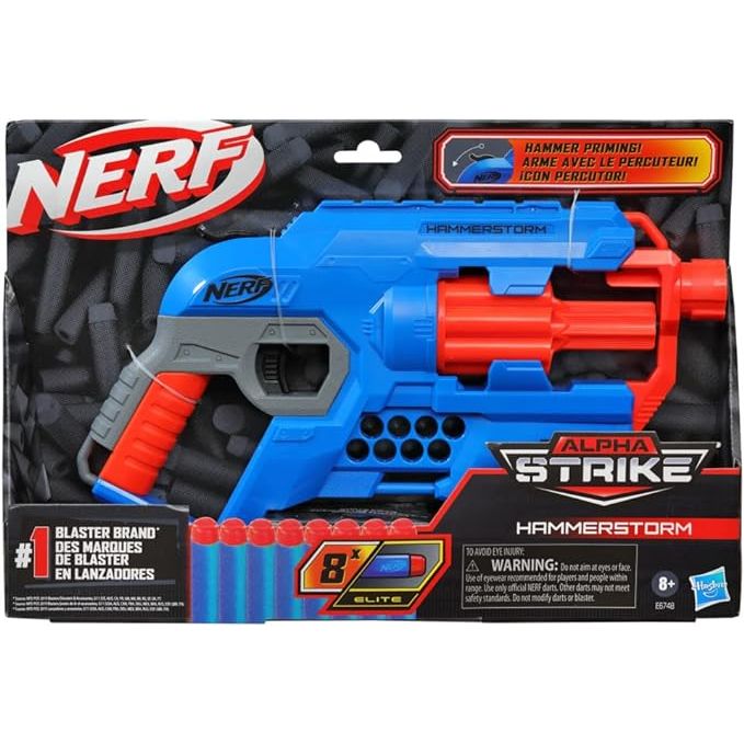 NERF Alpha Strike HAMMERSTORM Lanza Dardos