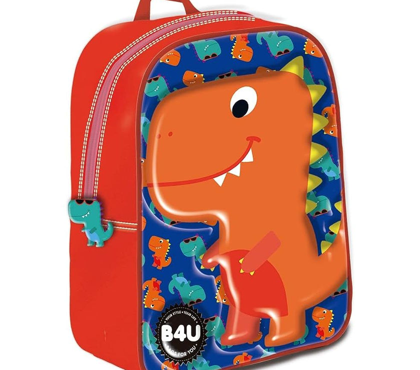 Mochila Mediana 3D Dino Cute