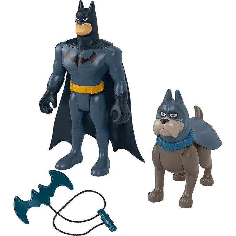 Figuras DC Liga de Super Mascotas Batman y ACE