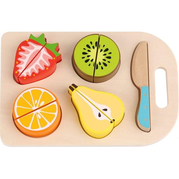 Juego de Madera para Cortar Frutas 6 Piezas