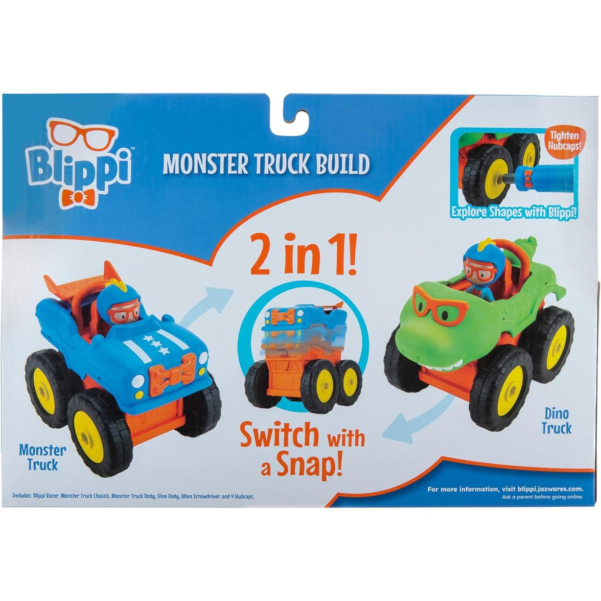 Blippi Vehículo Monster Truck