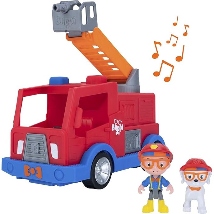 Blippi Camión de Bomberos – Juguete Educativo y Divertido para Niños