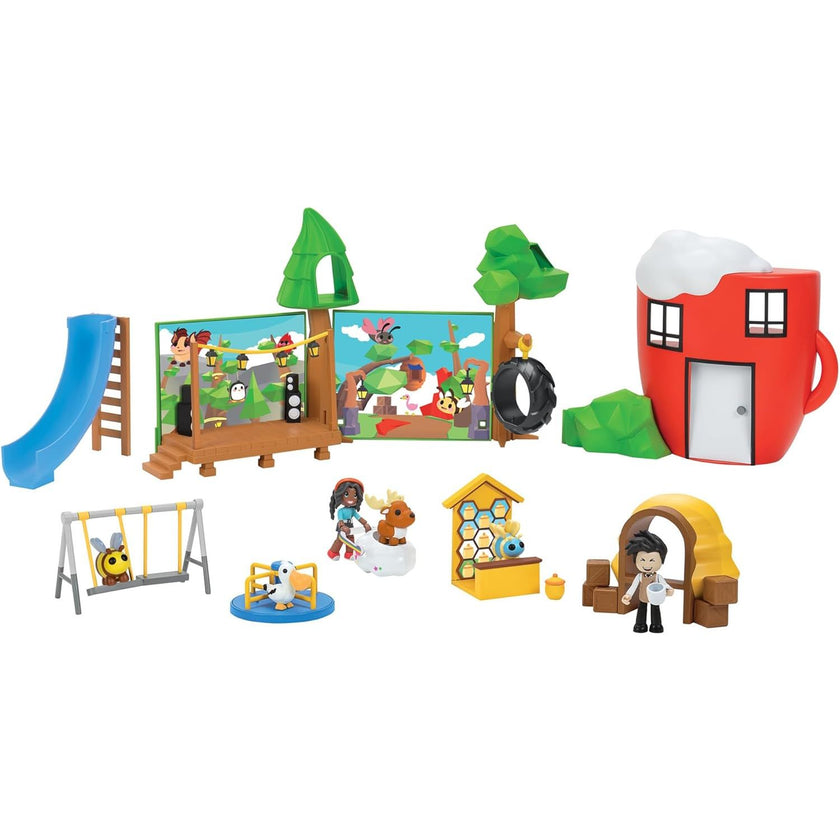 Adopt Me! Me - Playset Coffee Shop. Caja algo dañada