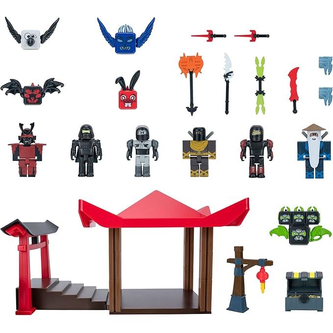 Roblox Ninja Legends Playset Deluxe | Set de Juego con 6 Figuras, Accesorios y Código Virtual Exclusivo – Edición exclusiva
