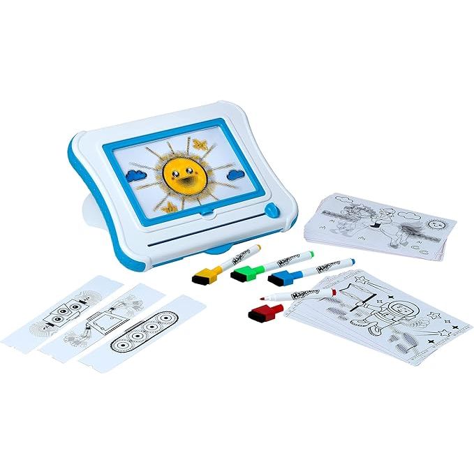 Magicolour Pizarra de Dibujos – Set con 20 Hojas para Colorear y 4 Rotuladores | Juego Creativo Infantil