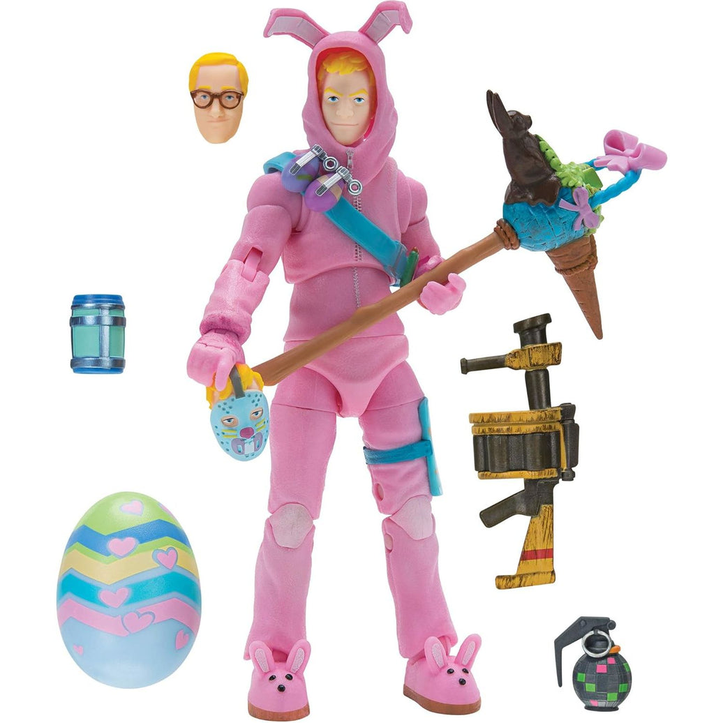 Figura Fortnite Rabbit Raider 15 cm. Caja algo dañada