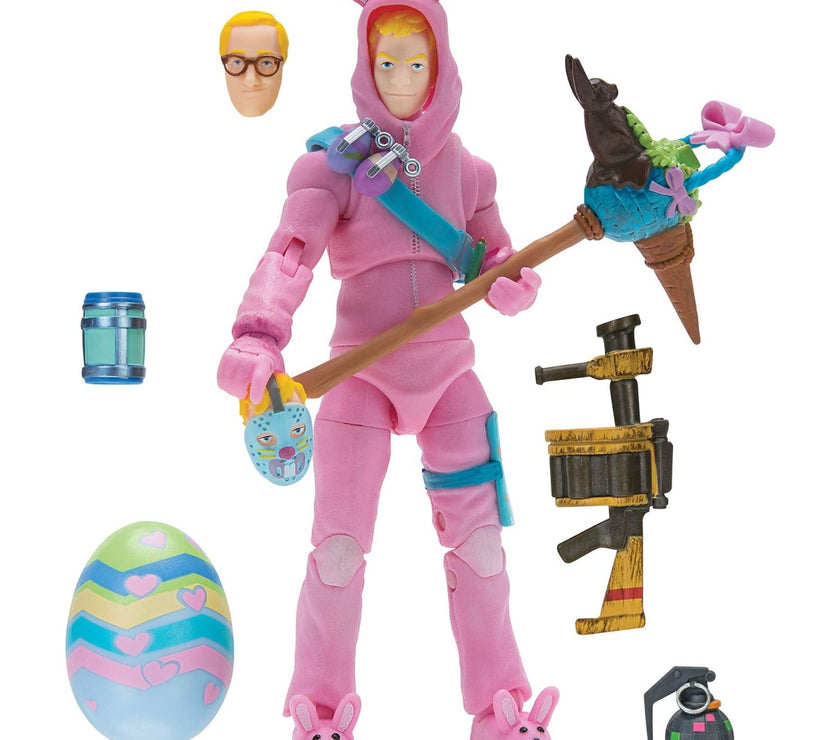 Figura Fortnite Rabbit Raider 15 cm. Caja algo dañada