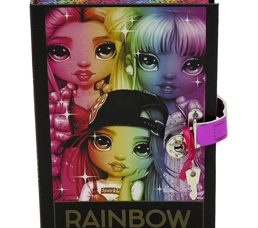 Rainbow High – Joyero Infantil con Candado y Espejo | Caja de Joyería para Niñas | Guarda Secretos y Accesorios | Producto Oficial