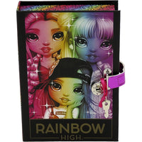 Rainbow High – Joyero Infantil con Candado y Espejo | Caja de Joyería para Niñas | Guarda Secretos y Accesorios | Producto Oficial