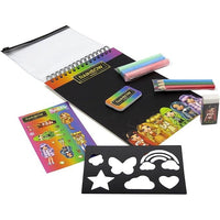 Rainbow High – Set de Papelería de 11 Piezas + Cuaderno Infantil | Material Escolar Completo para Niñas | Estuche Creativo con Accesorios de Escritura