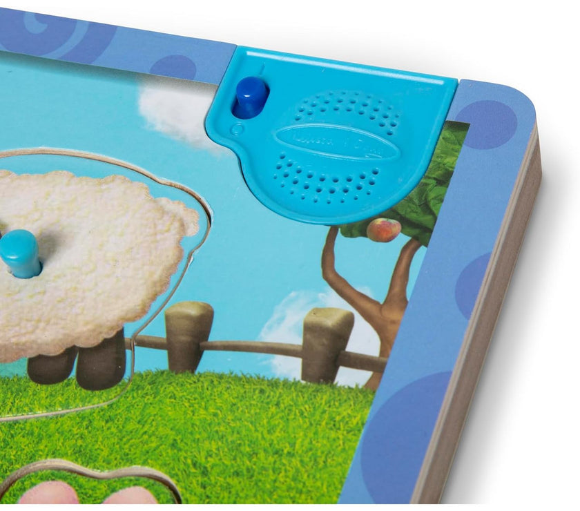 Puzzle Madera de Sonidos - La Granja Musical 6 Piezas