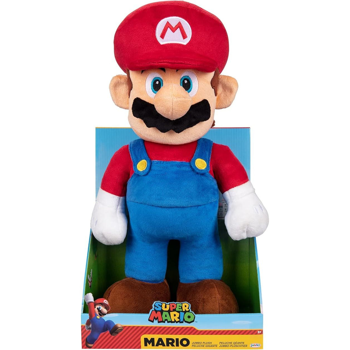 Peluche Super Mario Soft con Caja 50cm