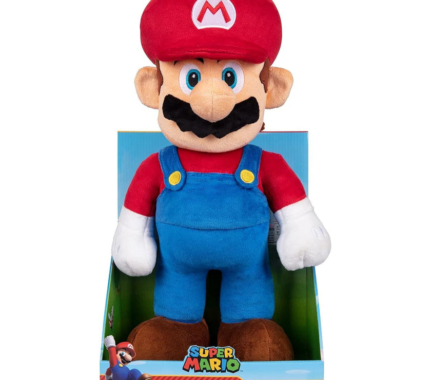 Peluche Super Mario Soft con Caja 50cm