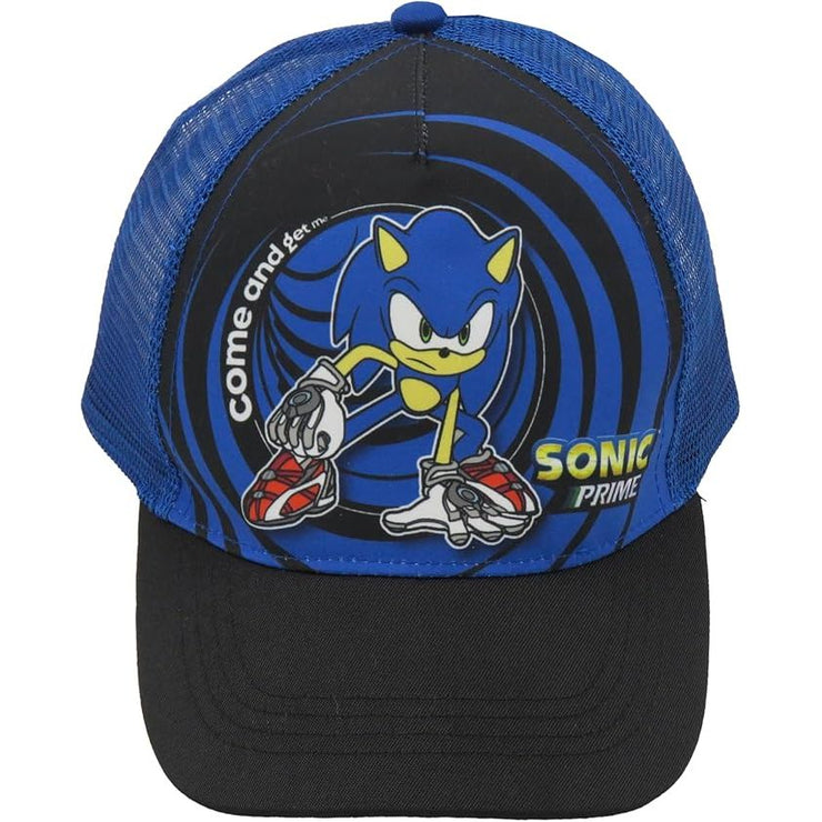 Gorra Sonic The Hedgehog | Gorra Oficial de Sega | Accesorio Infantil y Juvenil | Estilo Gamer y Urbano para Fans de Sonic