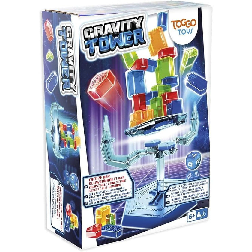 Play Fun by IMC Toys – Gravity Tower | Juego de Equilibrio y Habilidad para Niños y Familias | Torre Gravitatoria Divertida y Desafiante