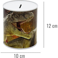 Hucha Mediana Jurassic World | Hucha Infantil con Diseño de Dinosaurios | Ahorra con Estilo | Regalo Original para Niños y Fans de Jurassic Park