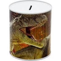 Hucha Mediana Jurassic World | Hucha Infantil con Diseño de Dinosaurios | Ahorra con Estilo | Regalo Original para Niños y Fans de Jurassic Park