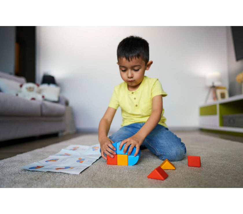 Geomag Magicube Animales – Set de 9 Piezas Magnéticas | Juguete Educativo para Niños