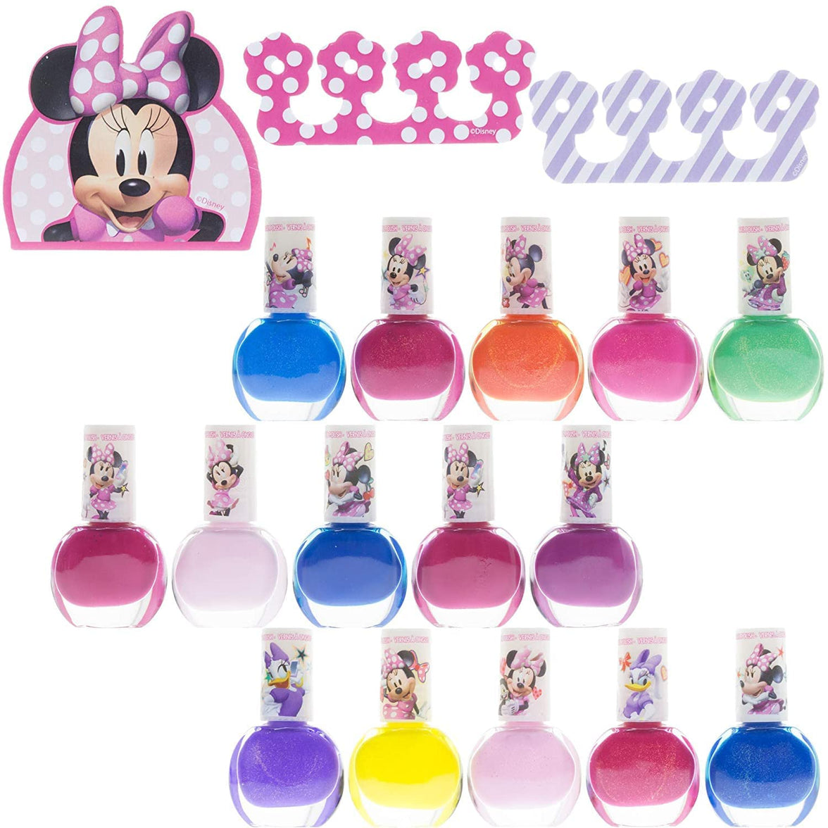 Set de Esmaltes Minnie Mouse para niños