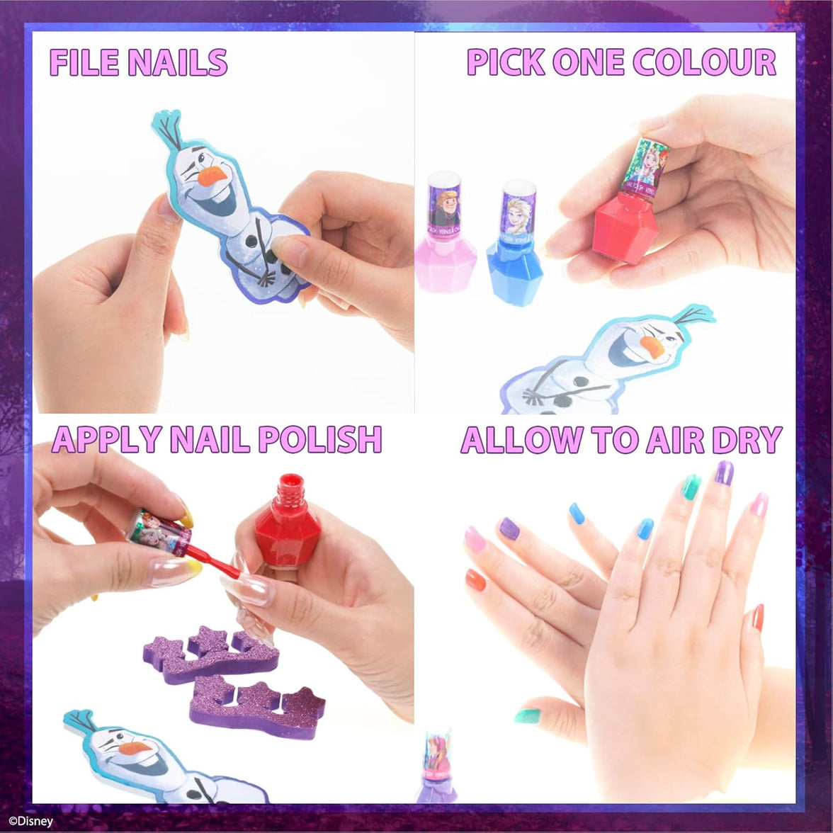 Disney Frozen Set de Esmaltes de Uñas para Niñas 18 Piezas