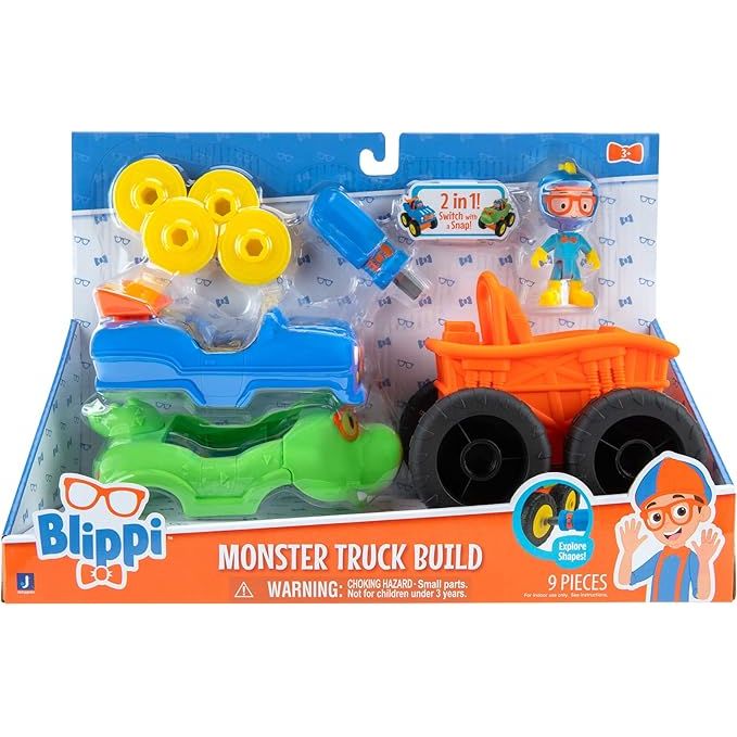 Blippi Vehículo Monster Truck