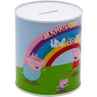 Hucha Mediana Peppa Pig | Hucha Infantil para Niños | Diseño Divertido de Peppa Pig | Regalo Original y Decorativo