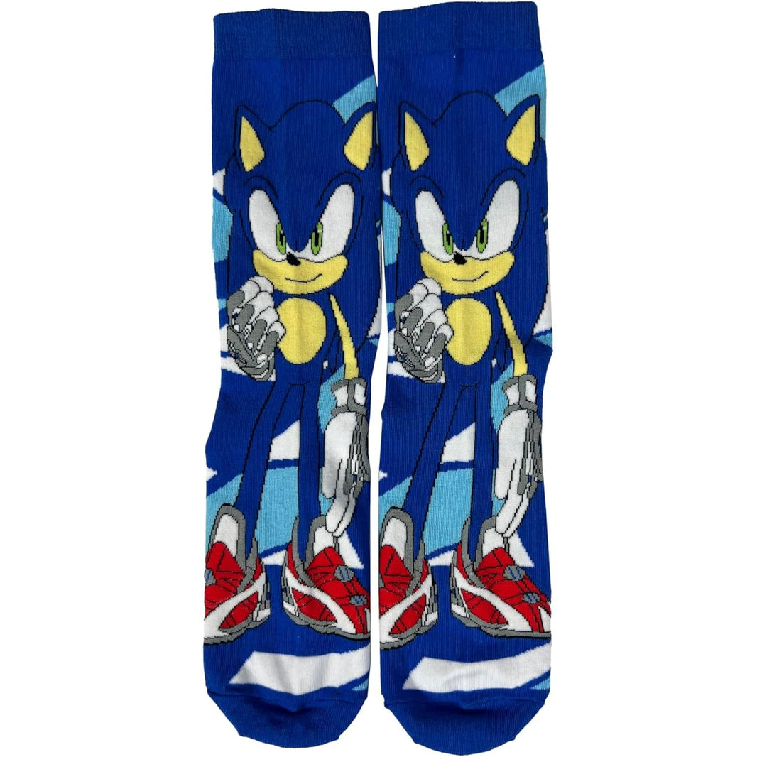 Calcetines Sonic Talla 36–38 | Calcetines Juveniles de Sonic the Hedgehog | Ropa Oficial Sega | Comodidad y Estilo para Fans