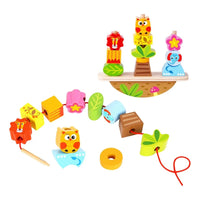 Balance Stacker Animales de Madera Tooky Toys